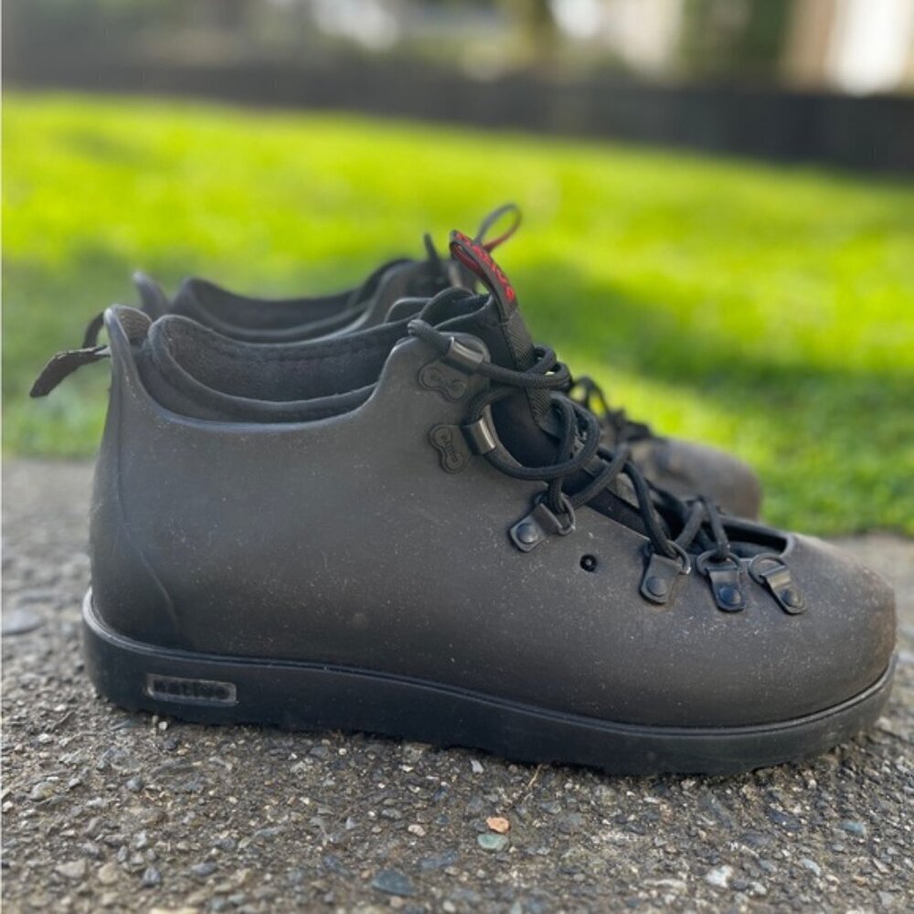 Native Shoes Fitzsimmons Citylite Bloom Insulated Boots Black Men's Size 10 - Picture 2 of 8